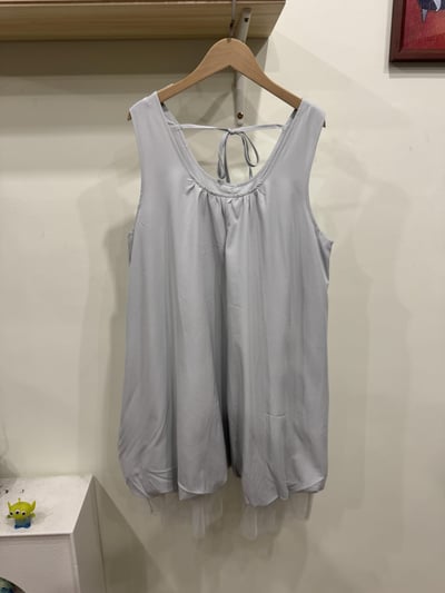 美背網紗燈籠短洋4