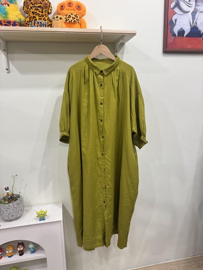 彩色長洋裝6