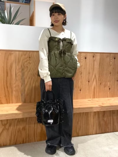 復古絎縫背心15