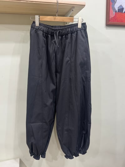木耳邊花苞棉褲9