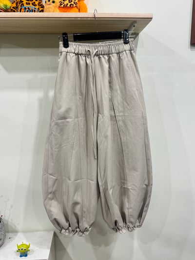 木耳邊花苞棉褲2