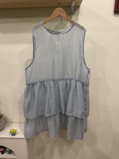棉泡紗背心裙3