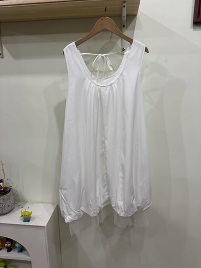 美背網紗燈籠短洋2