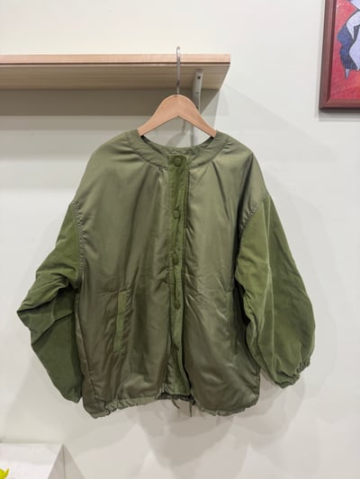 異材質拼接外套5