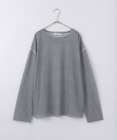 薄紗條紋上衣12