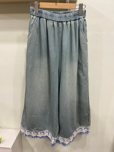 花邊蕾絲牛仔褲2