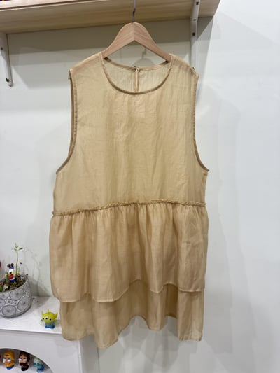 棉泡紗背心裙4
