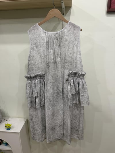 紋理花邊背心洋3
