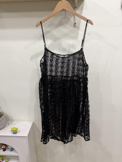 網紗提花長背心3