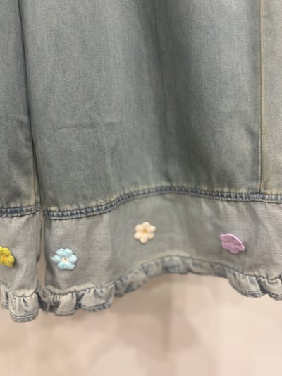 下擺彩色花花寬褲3