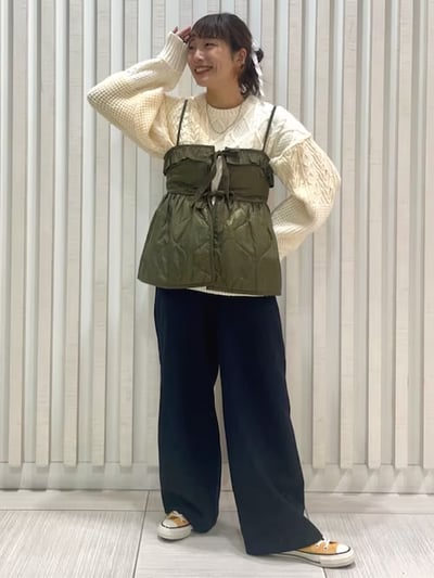 復古絎縫背心16