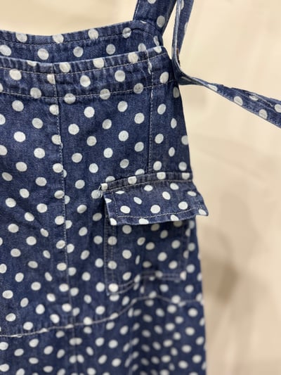 點點牛仔吊帶褲4
