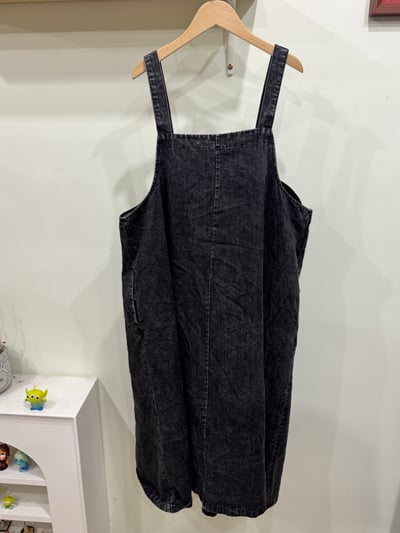 花花牛仔吊帶裙3