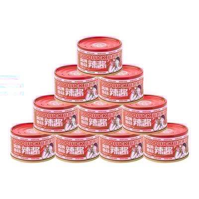 菇的辣克香菇鮮椒辣醬大豆辣椒醬下飯菜下飯醬10