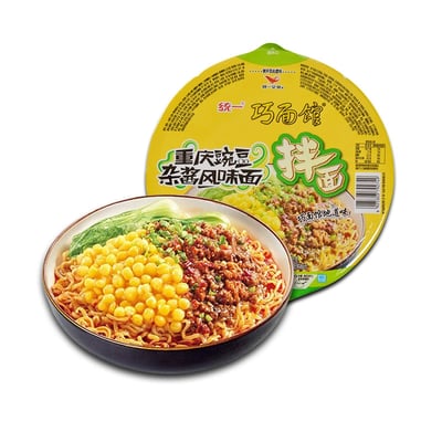 統一巧面館重慶豌豆拌麵老成都擋擋面9