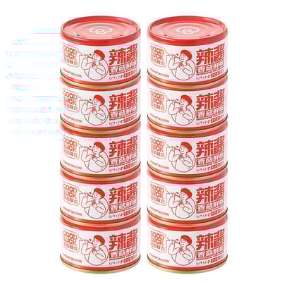 菇的辣克香菇鮮椒辣醬大豆辣椒醬下飯菜下飯醬9