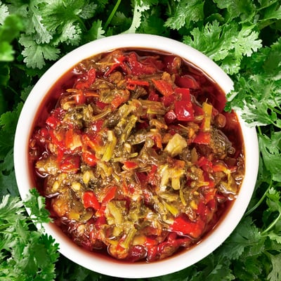 吉香居暴香香菜醬拌飯醬辣椒醬即食醬5