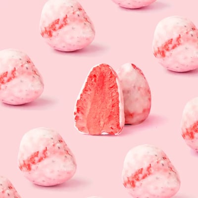 韓國奶奶凍乾酸奶草莓乾4