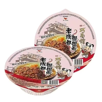 統一巧面館重慶豌豆拌麵老成都擋擋面7