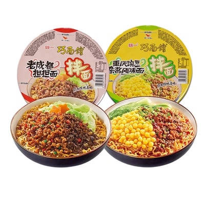 統一巧面館重慶豌豆拌麵老成都擋擋面3