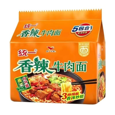 統一牛肉面五連包裝7