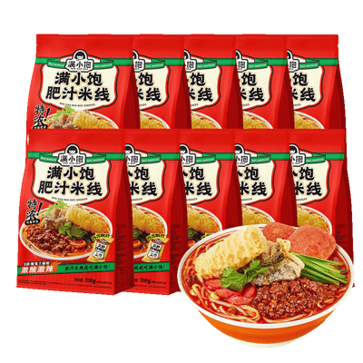 滿小飽肥汁米線酸辣米線袋裝肥汁拉麵2
