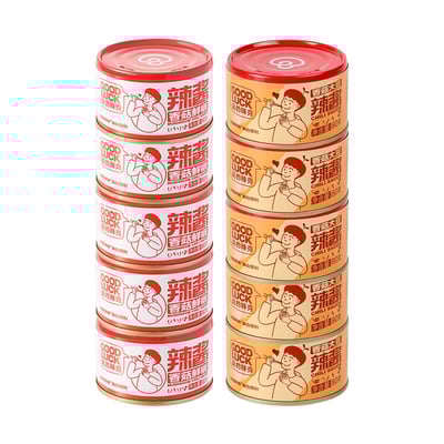 菇的辣克香菇鮮椒辣醬大豆辣椒醬下飯菜下飯醬8