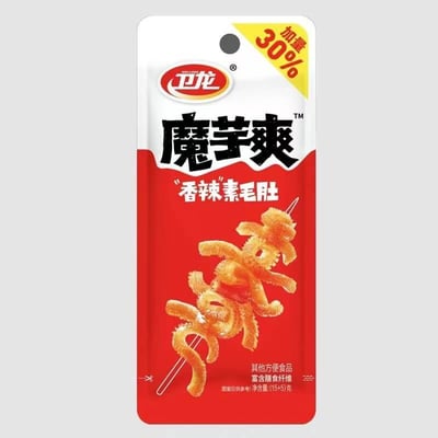 衛龍魔芋爽速食毛肚解饞零食整盒裝5