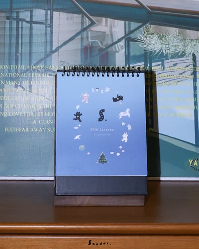 [現貨] 🗒️ 2026 Calendar 桌曆 / 掛曆 𖤐免運𖤐8