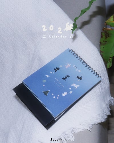 [現貨] 🗒️ 2026 Calendar 桌曆 / 掛曆 𖤐免運𖤐5