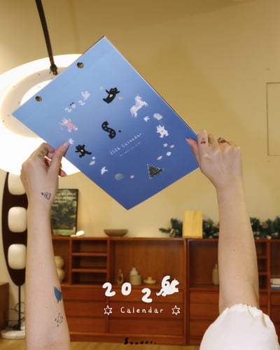 [現貨] 🗒️ 2026 Calendar 桌曆 / 掛曆 𖤐免運𖤐3