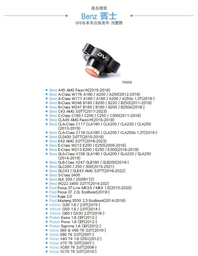 T9358 GFB DV+ 電子內洩式強化洩壓閥6