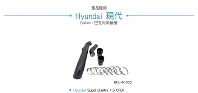 BKL-HY-003 Super Elantra 渦輪管2