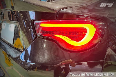 TA-TO-002 Toyota 86 LED尾燈(燻黑款)5
