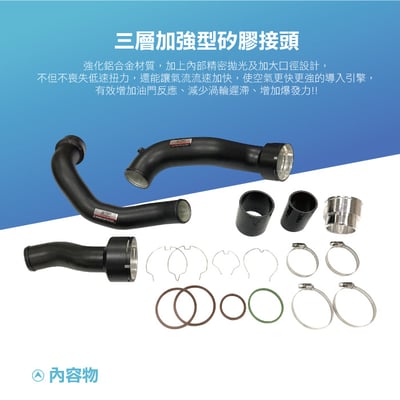 FTP-MINI-002 F56 JCW FTP 渦輪管2
