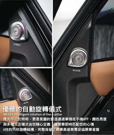 0301034 Defender A柱智能旋轉高音單體喇叭2