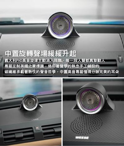 0301033 Defender 乾碳纖維智能旋轉中置高音喇叭2