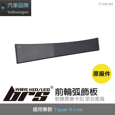 FT-VW-005 Tiguan R-Line 前輪弧飾板1