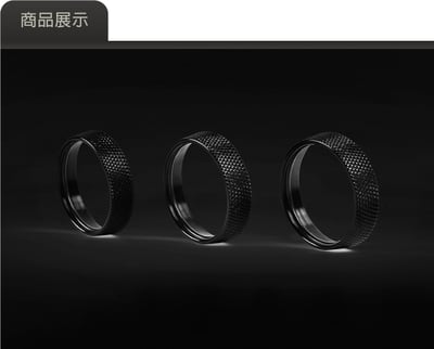 L083B 鋁製 旋鈕套環組-三顆2
