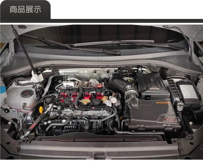 免運 免工資 1CCVW08F03-- Tiguan R 碳纖維電池蓋2