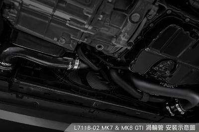 L711B-02 MK7 & MK8 GTI 渦輪管2