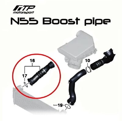 FTP-BM-033 N55 FTP渦輪管2