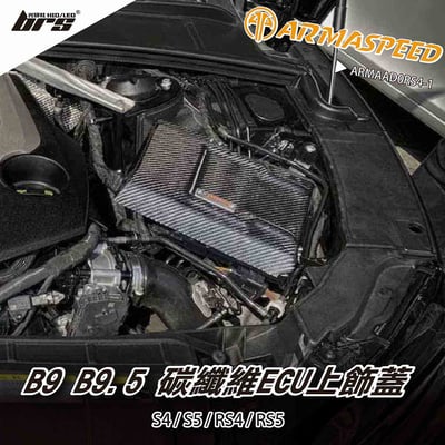 免運 免工資 ARMAAD0RS4-1 S4 碳纖維ECU上飾蓋1