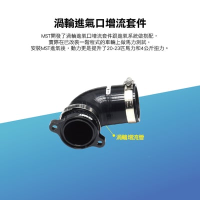 免運 免工資 TY-GRY02 GR Yaris MST 渦輪增流管3