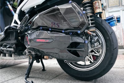 免運 免工資 ARMAKYMS150-A Racing S 碳纖維可變空濾蓋4