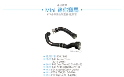 FTP-MINI-001 F56 FTP 渦輪管3