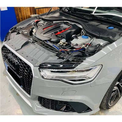 免運 免工資 ARMAAD0RS6-A RS6 RS7 C7 碳纖維進氣系統4