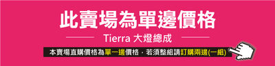 HE-FO-030 Tierra 大燈總成-黑底款2