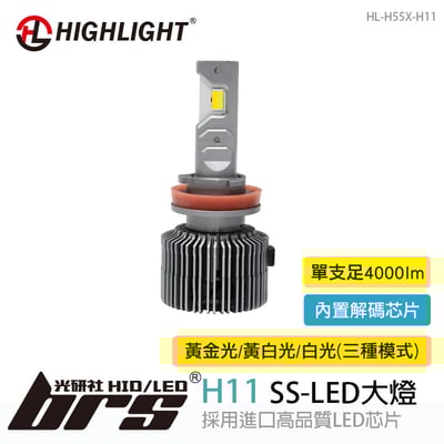 HL-H55X-H11 HIGHLIGHT SS LED 大燈(3色光)1