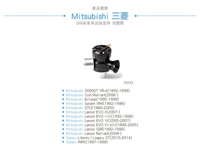 T9233 GFB Hybird 內外洩機械式洩壓閥2